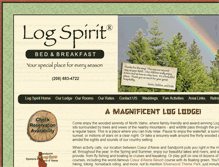Tablet Screenshot of logspirit.com